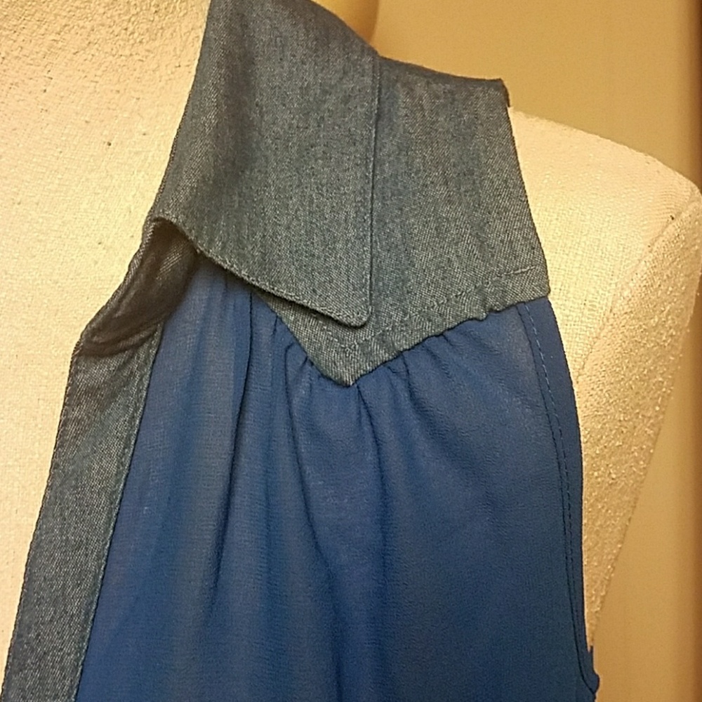 Denim & Sheer - Picture 3 of 5